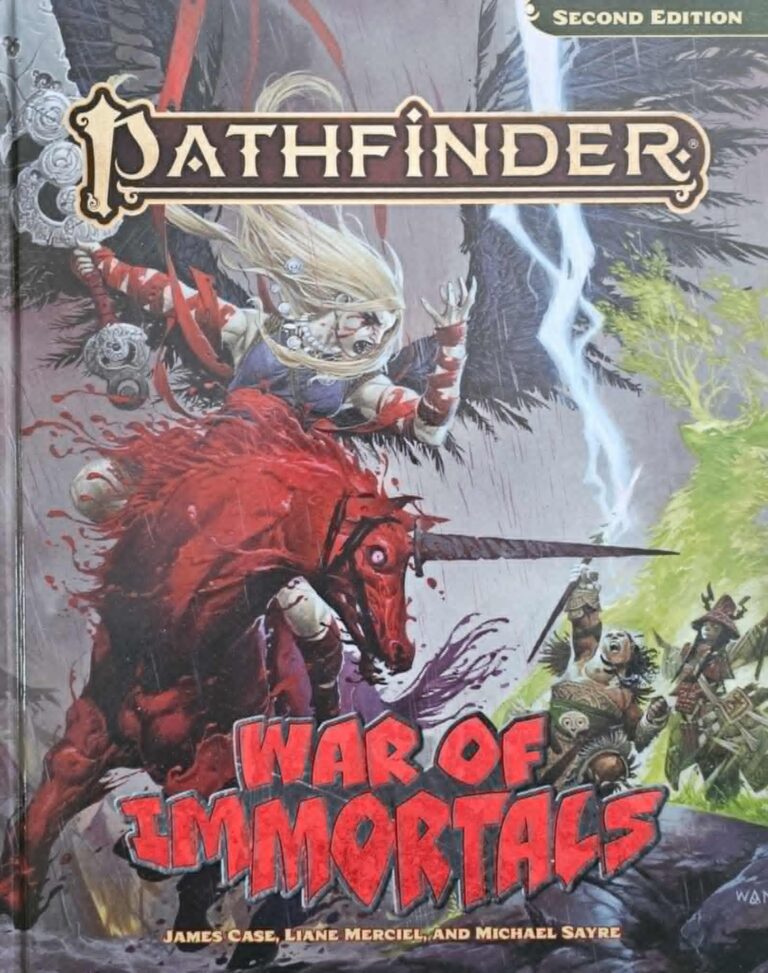 Pathfinder War of the Immortals