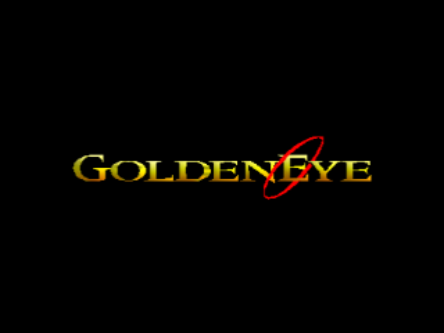 Goldeneye title screen